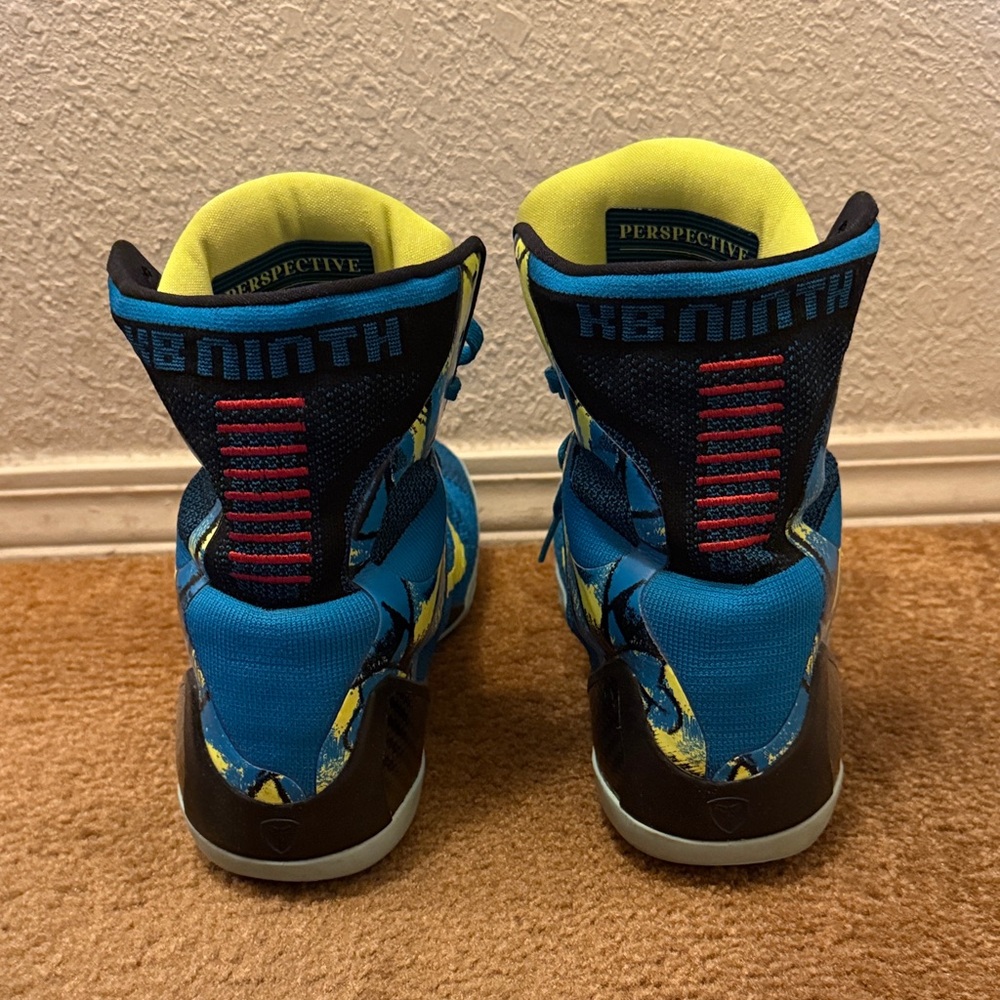 Nike KOBE IX ELITE Neo Turquoise/Volt Basketball Shoes Size 11.5 - Picture 5 of 10